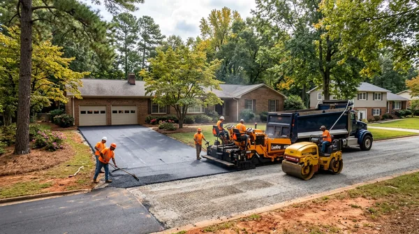 Team Greensboro Asphalt Paving in Greensboro