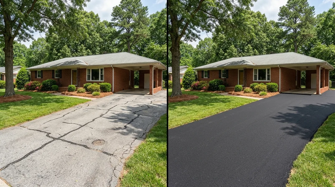 Result asphalt paving in Greensboro - Greensboro Asphalt Paving