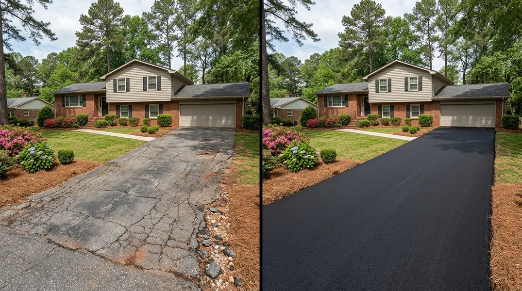 Result asphalt paving in Greensboro - Greensboro Asphalt Paving
