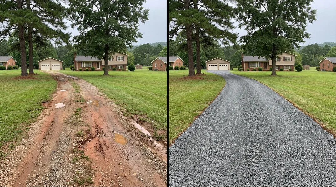 Driveway Drainage on Carolina Red Clay: Solutions That Actually Work