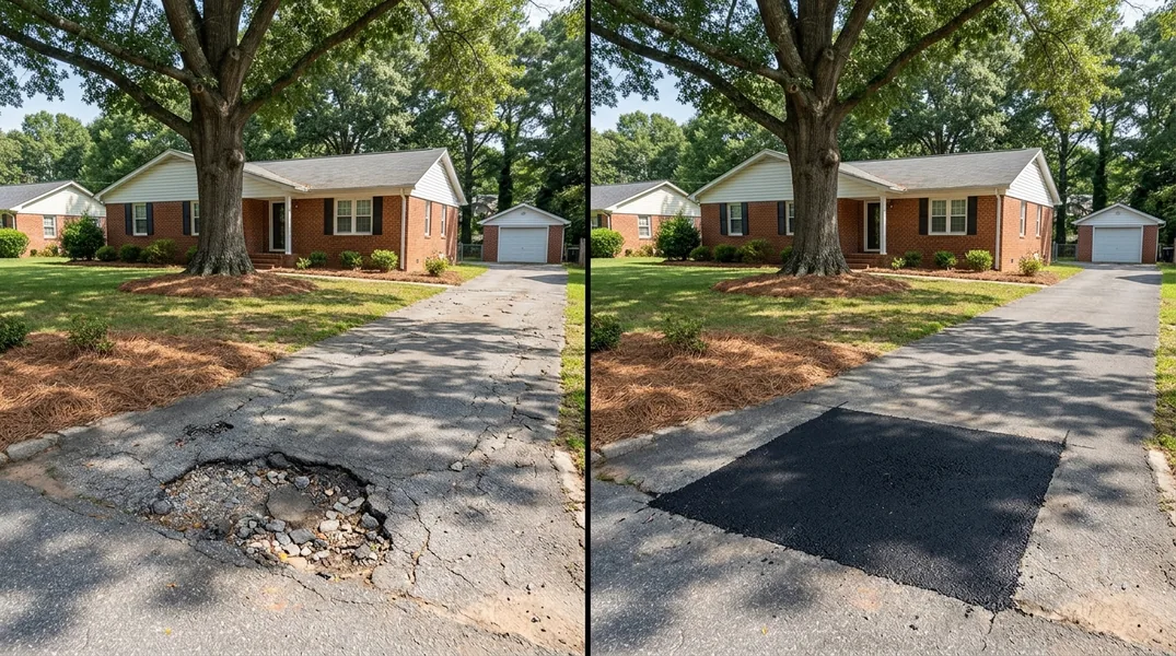 Result asphalt paving in Greensboro - Greensboro Asphalt Paving