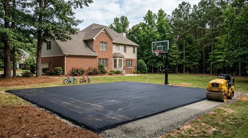 Sports Court & Path Paving Greensboro