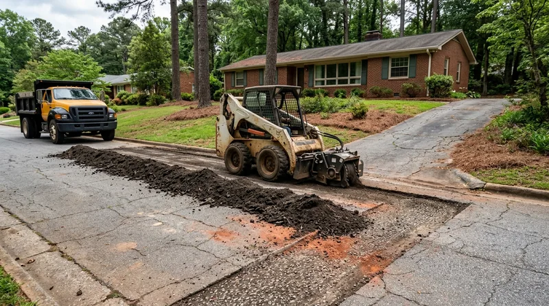 Asphalt Milling & Removal Greensboro