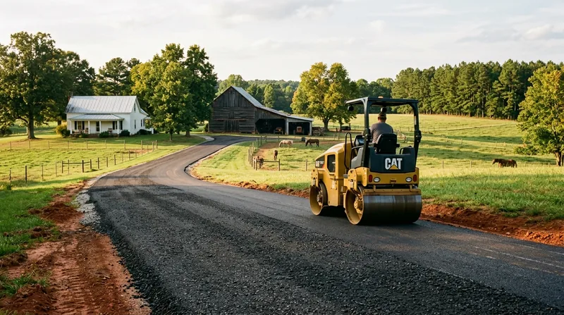Recycled Asphalt & Millings Driveways Greensboro